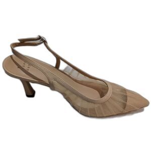 Women's Abigail Heels -A New Day- Tan Size 8.5